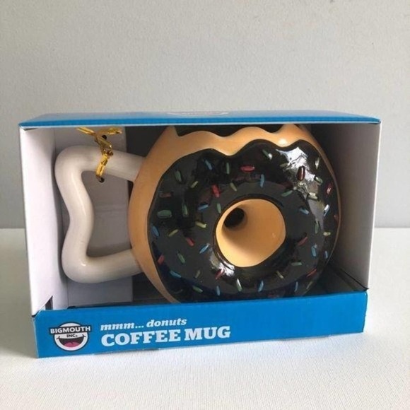 Big Mouth Inc. Donut with Sprinkles Coffee Mug - Picture 1 of 4